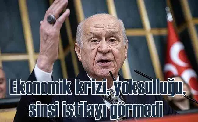 Bahçeli CHP ve gazetecileri hedef gösterdi