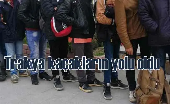 Trakya kaçakların yolu haline geldi | 127 kaçak yakalandı