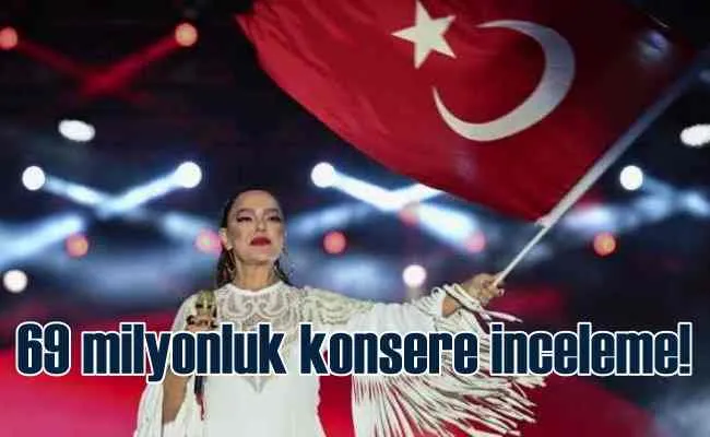 69 milyonluk Ebru Gündeş konserine Yavaş