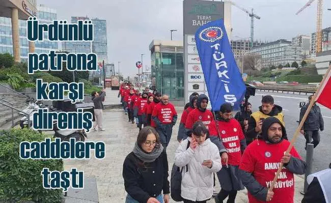 İşçilerin Ürdünlü patron protestosuna polis engeli