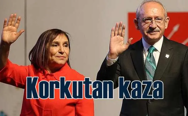 Kemal Kılıçdaroğlu ve eşi trafik kazası geçirdi