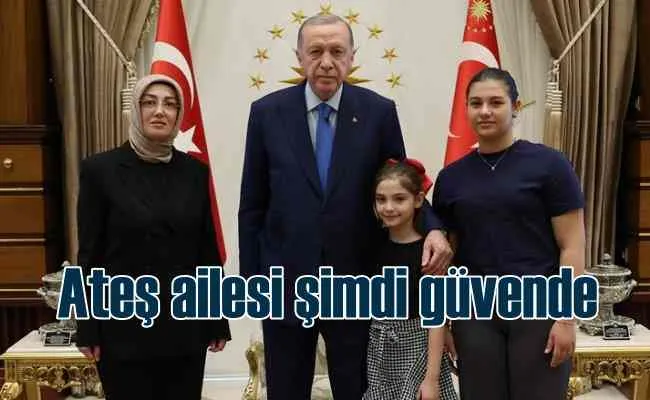 Ayşe ateş ve çocukları Erdoğan