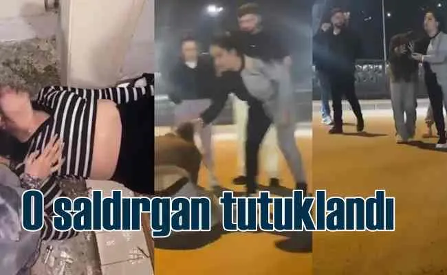 Genç kızlara saldıran maganda kadın tutuklandı