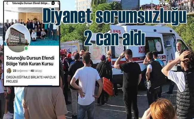 Yüzme bilmeyen 2 Kuran kursu öğrencisi can verdi