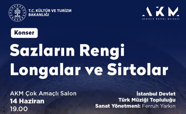 Konser | Sazların Rengi - Longalar ve Sirtolar