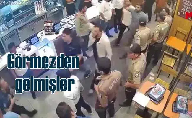 Burger King baskıncılarını bekçiler görmezden gelmiş