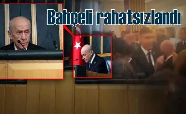 Devlet Bahçeli, Grup konuşmasında rahatsızlandı