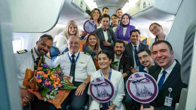 Air Cairo Sabiha Gökçen Havalimanı’na uçuş başlattı