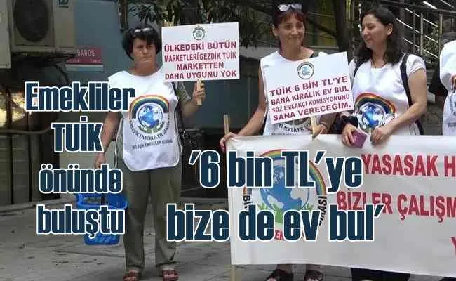 Emeklilerin TUİK isyanı | Lüks şatafat içinde yaşayanlar....