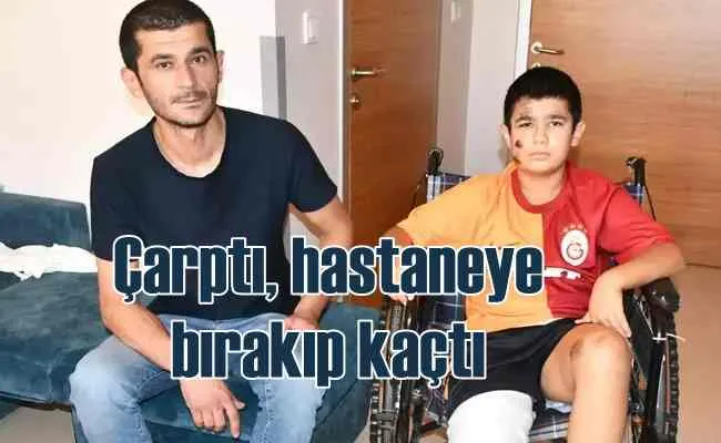 Yaya geçinde çarptı, hastaneye bırakıp kaçtı