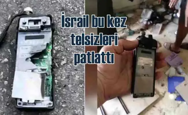 İsrail bugün de Hizbullah telsizlerini patlattı