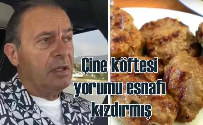 Çineli köftecilerin tepkisi, Sicimoğlu