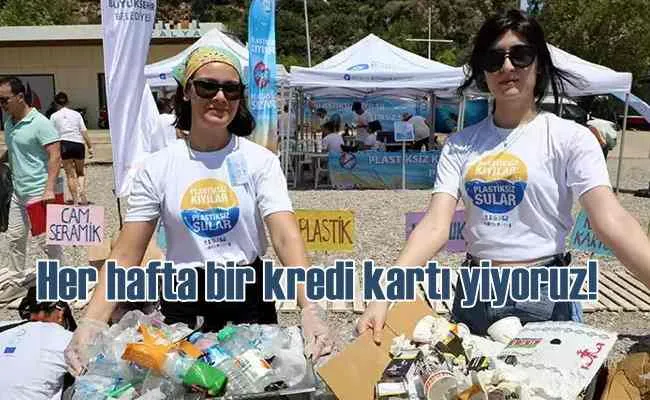 Her hafta bir kredi kartını 