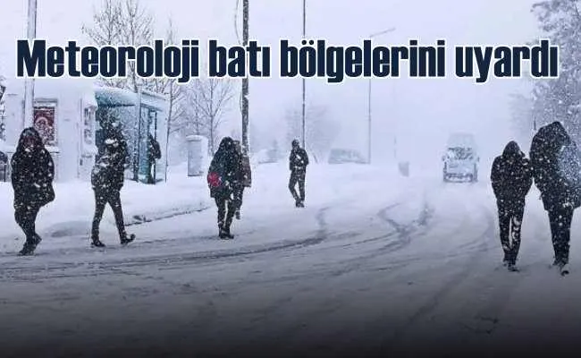 Meteoroloji 13 İLİ kar yağışı için uyardı