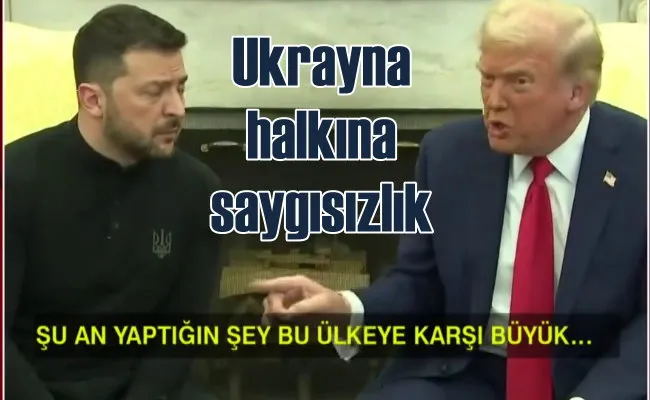 Vahşi batı kanunu | Ukrayna halkına saygısızlık