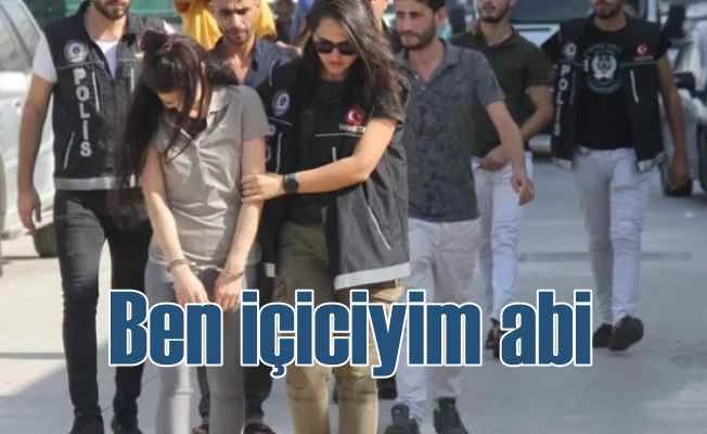 'Abi ben içiyim' dedi, satıcıları yakalattı