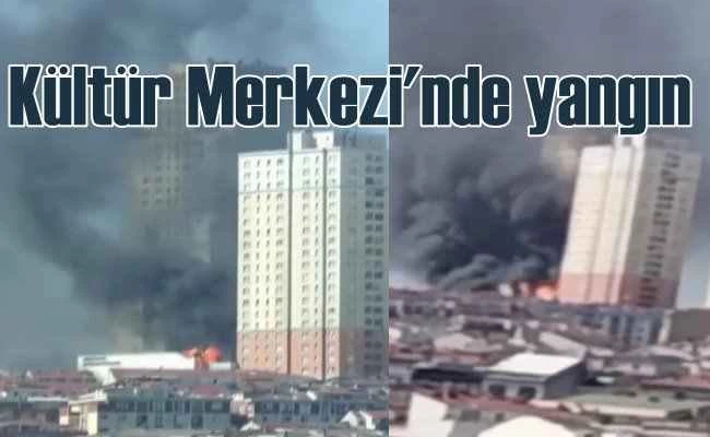 Esenyurt Kültür Merkezi'nde yangın