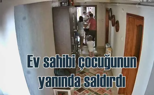 Kiracısını çıkarmak için ev bastı, apartman ayağa kalktı